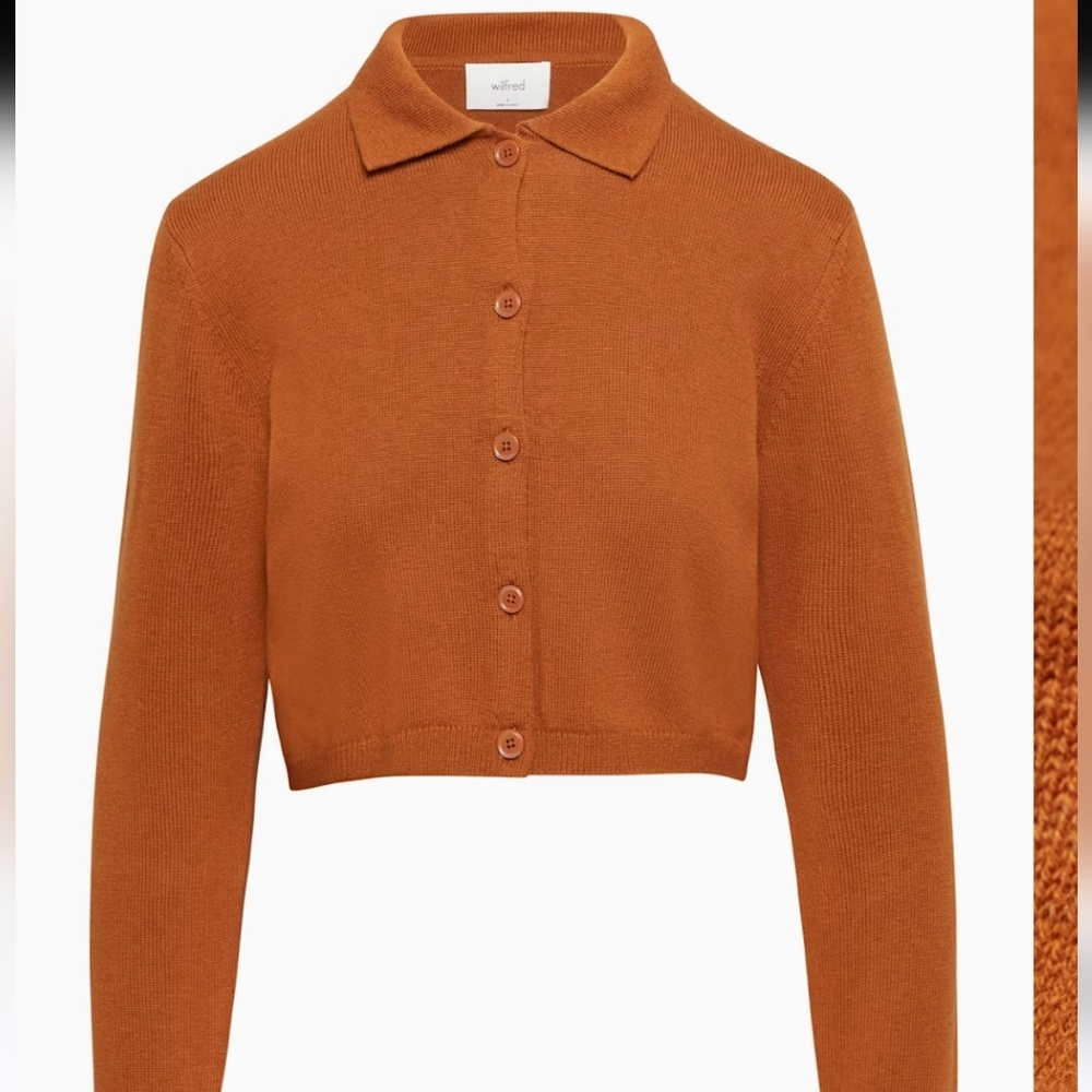 Wilfred Nextdoor Sweater in Rich Chestnut
